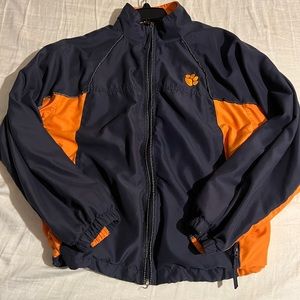 Vintage Clemson windbreaker jacket unisex Sz Large